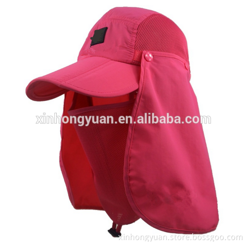 custom Fashion 360 Degree Protection Sun Hat Fishing Hiking Camping Travel Cap